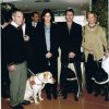 Décembre 2004 - De gauche à droite : les chiens Upsilon, Usta et Ténor